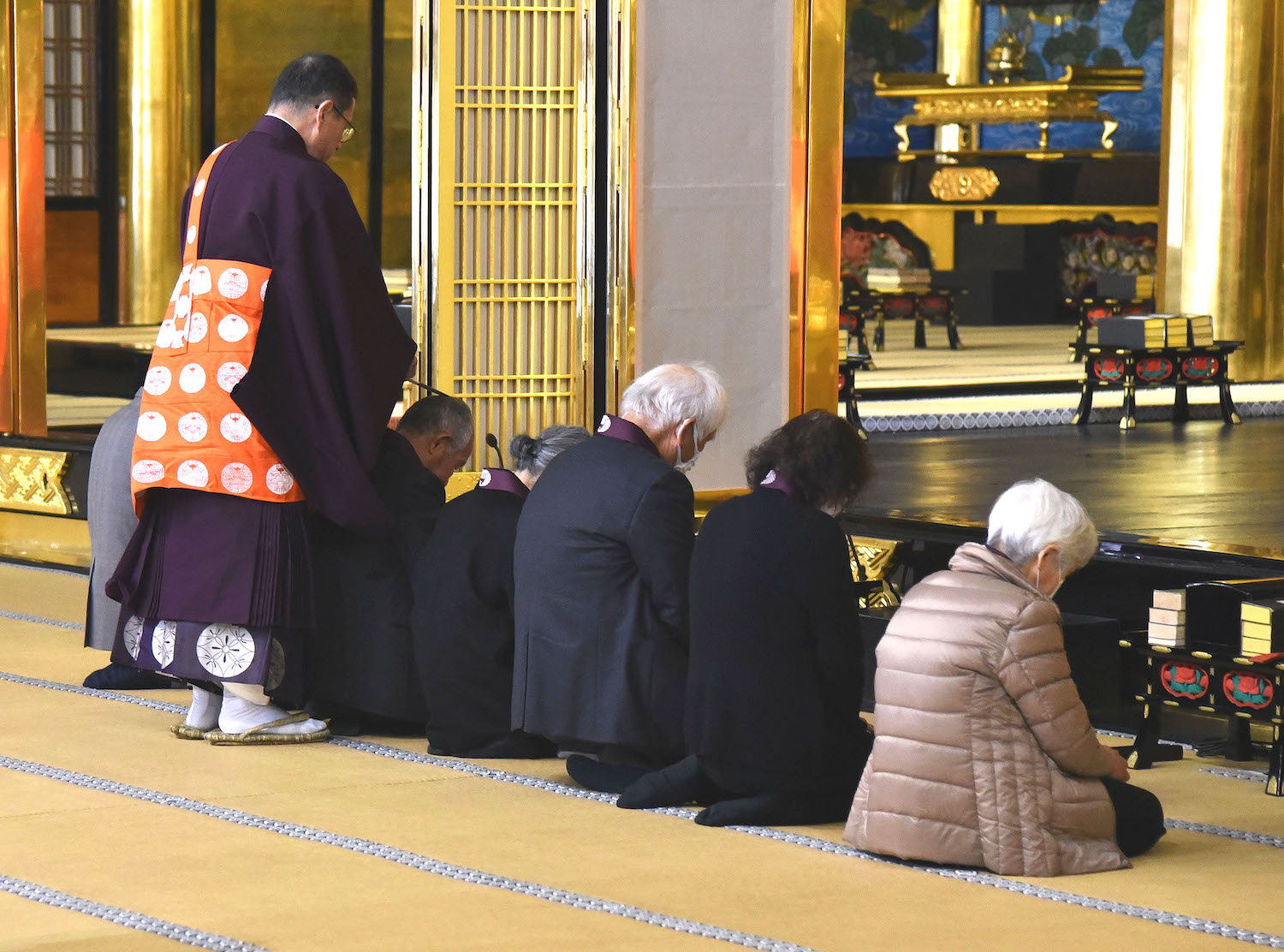 帰敬式｢おかみそり｣